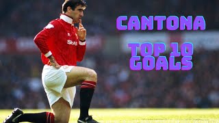 Eric 'The King' Cantona - Top 10 Goals