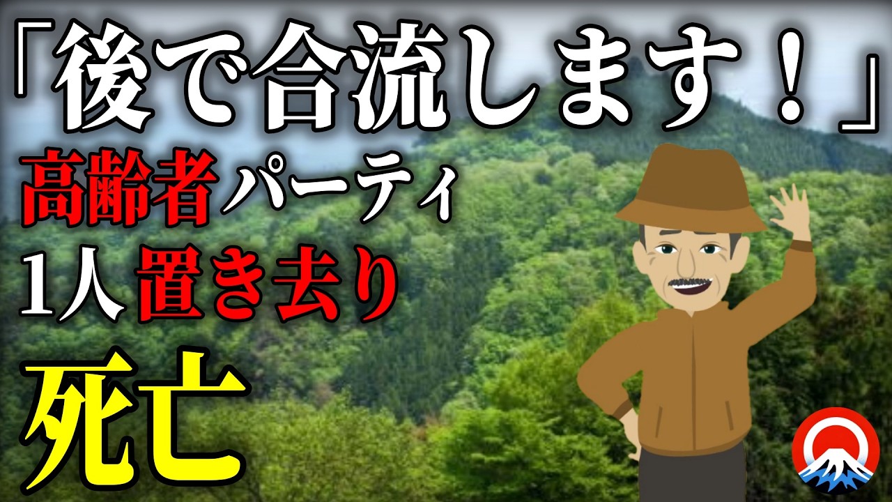 【油断】体調不良で単独行に、、仲間と別れた末路とは、、1998年 高水三山遭難事故【地形図とアニメで解説】
