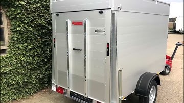 Anssems GTB 1200 VT3 gesloten opbouw Laadklep en hefdak