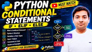 Python Conditional Statements | Complete Guide | Must Watch | Python Tutorial | Day 7
