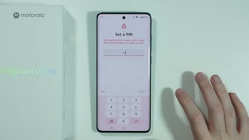 Motorola Edge 60 Fusion: How to Set Up Password
