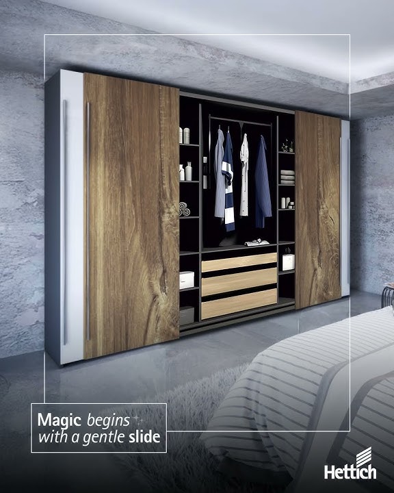 Hettich TopLine XL Sliding Door System