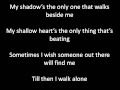 Green Day-Boulevard of Broken Dreams Lyrics