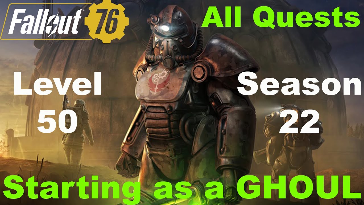 Wayward Souls - Fallout 76 - Ghoul Playthrough - Beginner - XBox