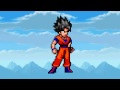 Goku Turns SSJ3 - Sprite Version