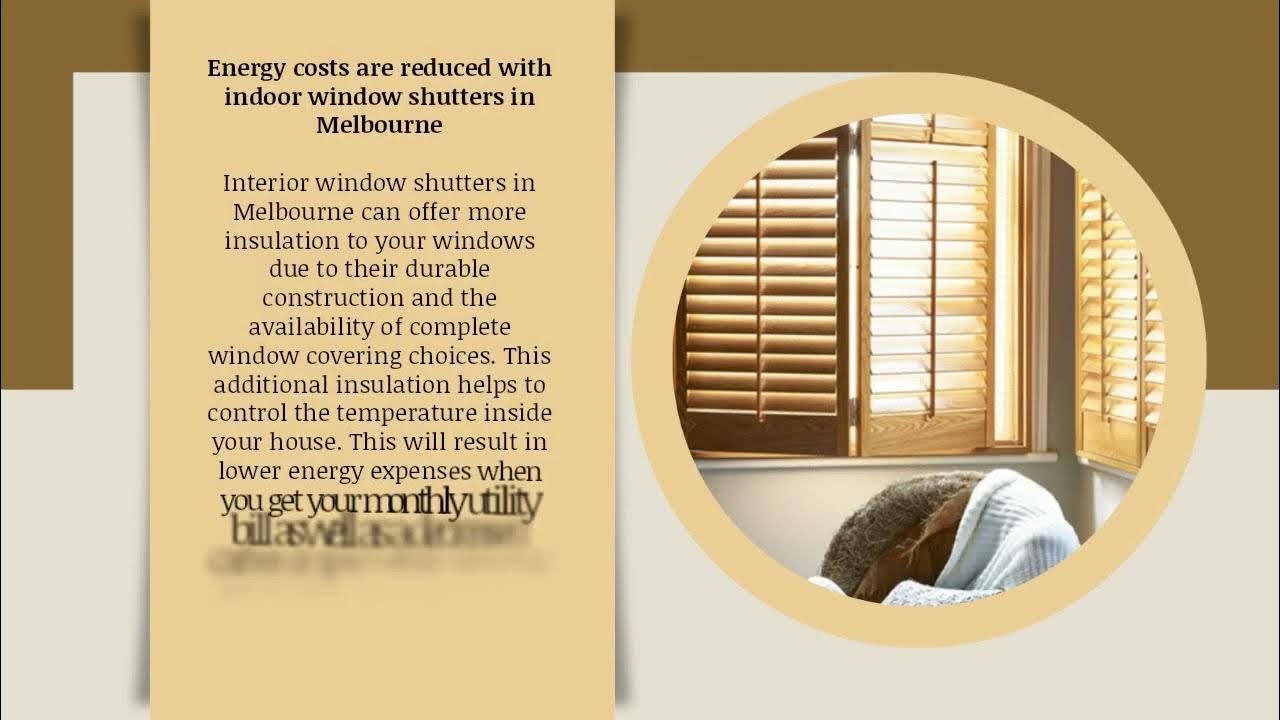 Window Shutters Melbourne for Interior Uses and Benefits YouTube
