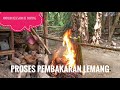 EPS.48 PROSES MEMASAK KETAN MENGGUNAKAN BAMBU DI BAKAR #Tapakkuda