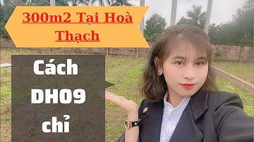 Bán 300m2 tại Hoà Thạch - Quốc Oai giá rẻ, cách DH09 chỉ 200m - Đất Hoà Lạc