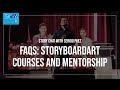 Faqs about storyboardart courses and mentorship