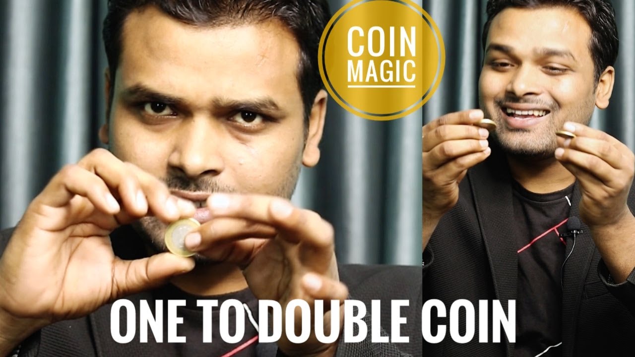 Coin Magic/सबके सामने एक सिक्के को दो सिक्के बना दिया जादूगर /Suman Magic Shop 