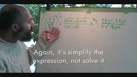 Language of Mathematics II (56): Simplifying Large Radicals