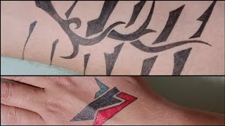 How To Design Cyber Tribal & Futuristic Geometric Tattoos | Skin Flash Sheet