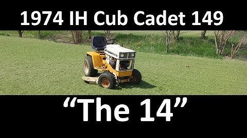 TBL 12 - Transmission Oil Leak Repair (Suction Tube) Cub Cadet 149: "The 14"