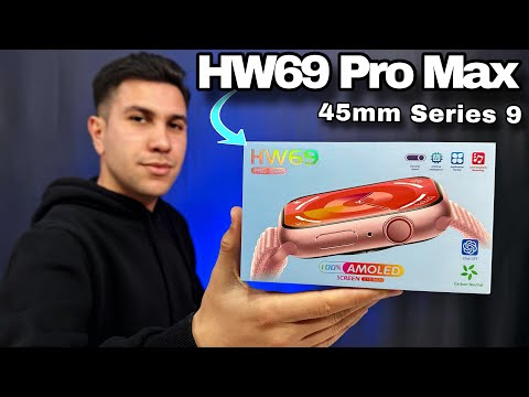 AMOLED EKRANLI AKILLI SAAT: HW69 Pro Max (HK9’dan Farkı Ne ?)