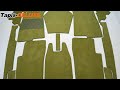 Video: Complete interior carpet kit for Mercedes-Benz 300 W186 Adenauer from 11/1951-07/1957 (only LHD)