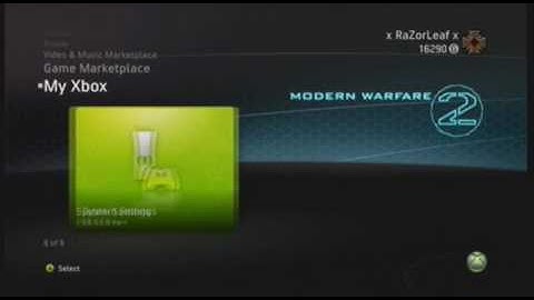 Xbox 360 Dashboard / EasyCap test