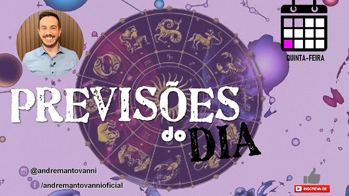 SIGNOS - Previsões do Dia (QUINTA) - 31/12/20 | André Mantovanni