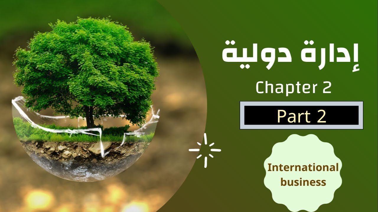 شرح إدارة أعمال(إدارة دولية) شابتر 2(part2) The cultural Environments Facing Business