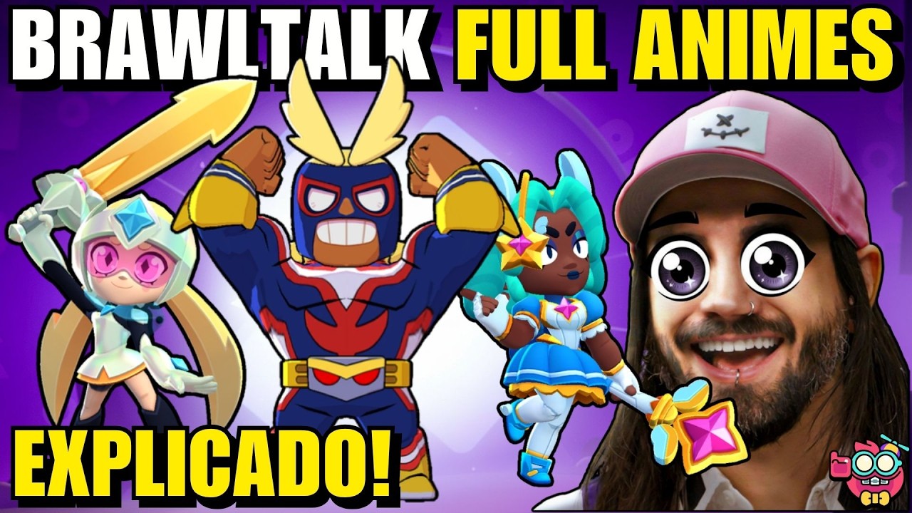 MY HERO ACADEMIA! ADIDAS! E MUITOS ANIMES!! Entenda o BRAWLTALK!