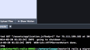 Using migrations to add a column to a database table in Rails