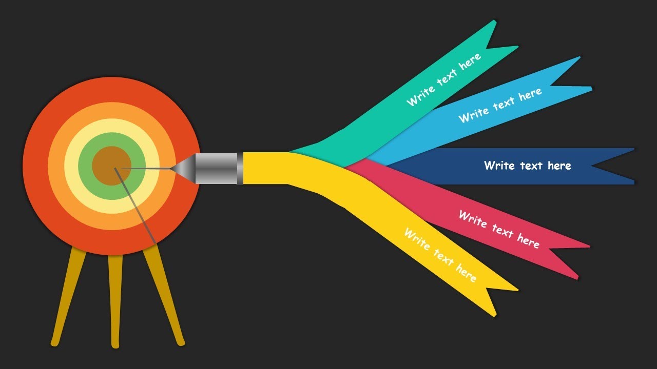 Create Objective Goal Target Slide Using Microsoft Powerpoint