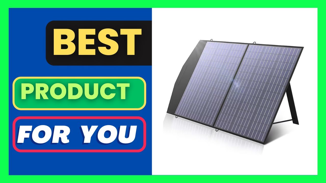 ALLPOWERS SP-027 Foldable Portable Solar Panel 100W Solar