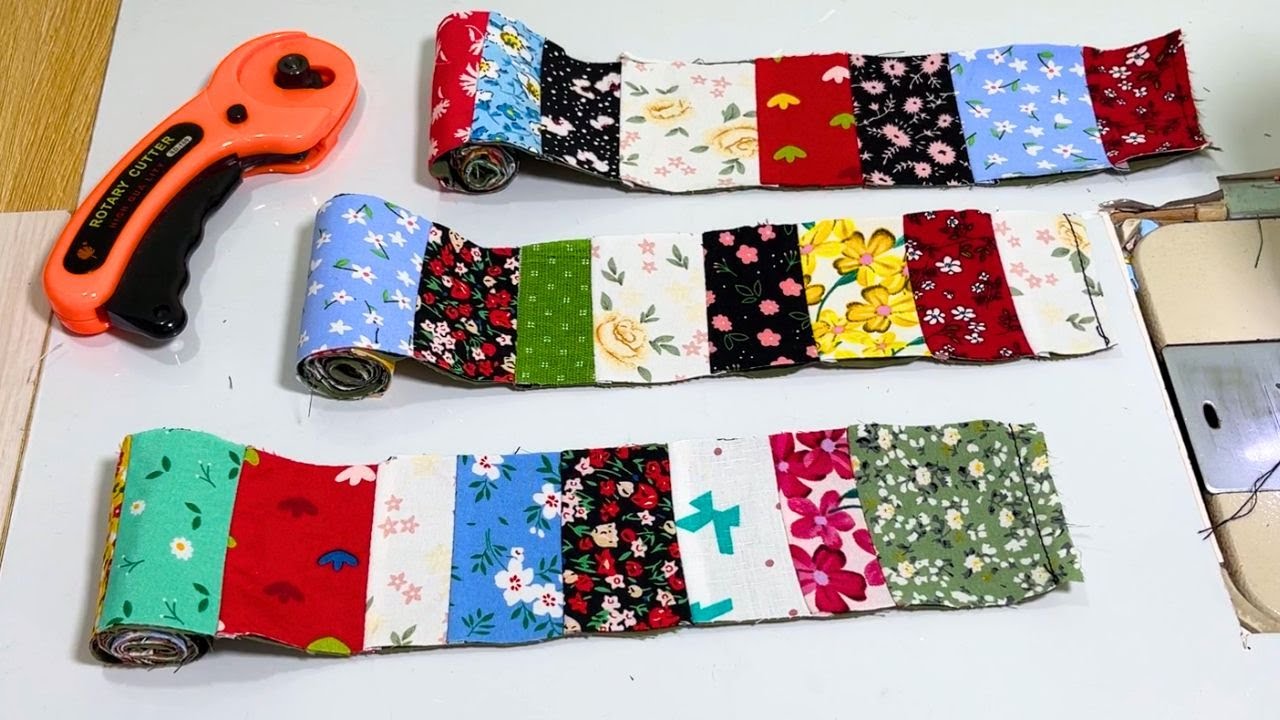 How Turning Over 400 Scraps into a Beautiful Quilt and Easy