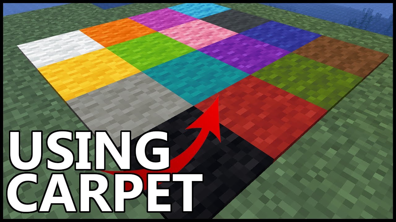 What Does CARPET Do In Minecraft - YouTube