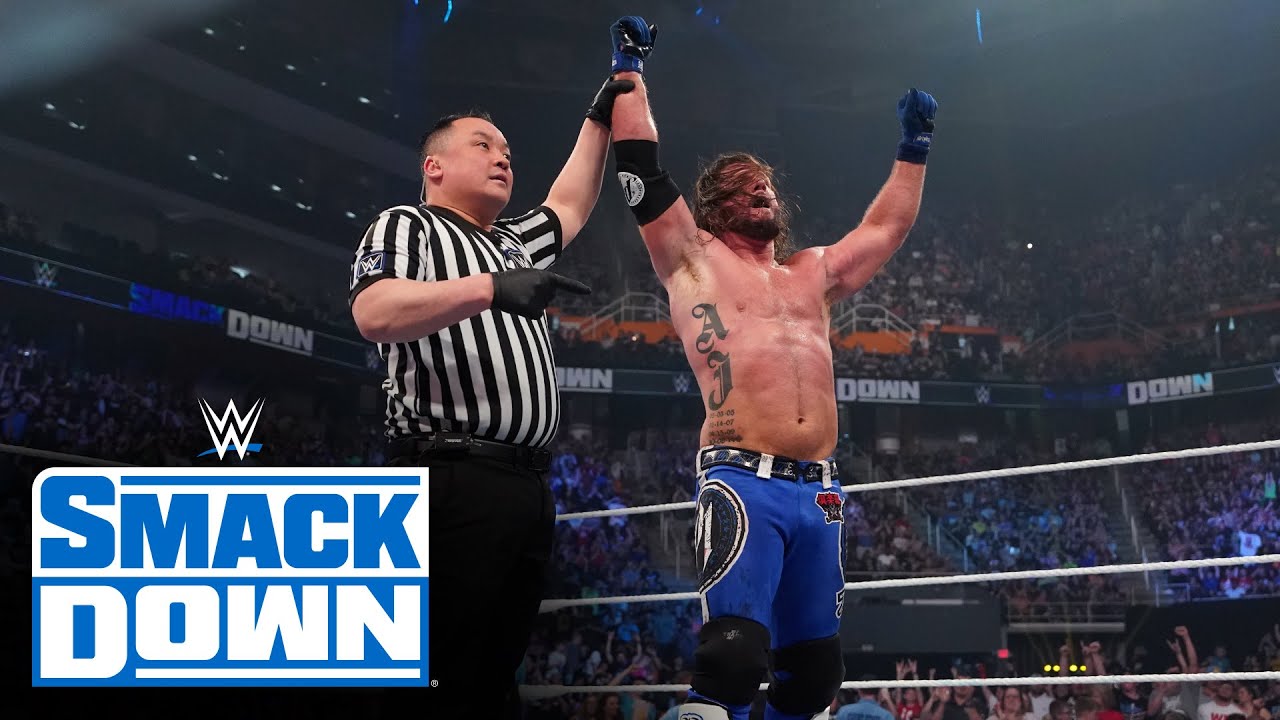 AJ Styles claims SmackDown’s World Heavyweight Title opportunity