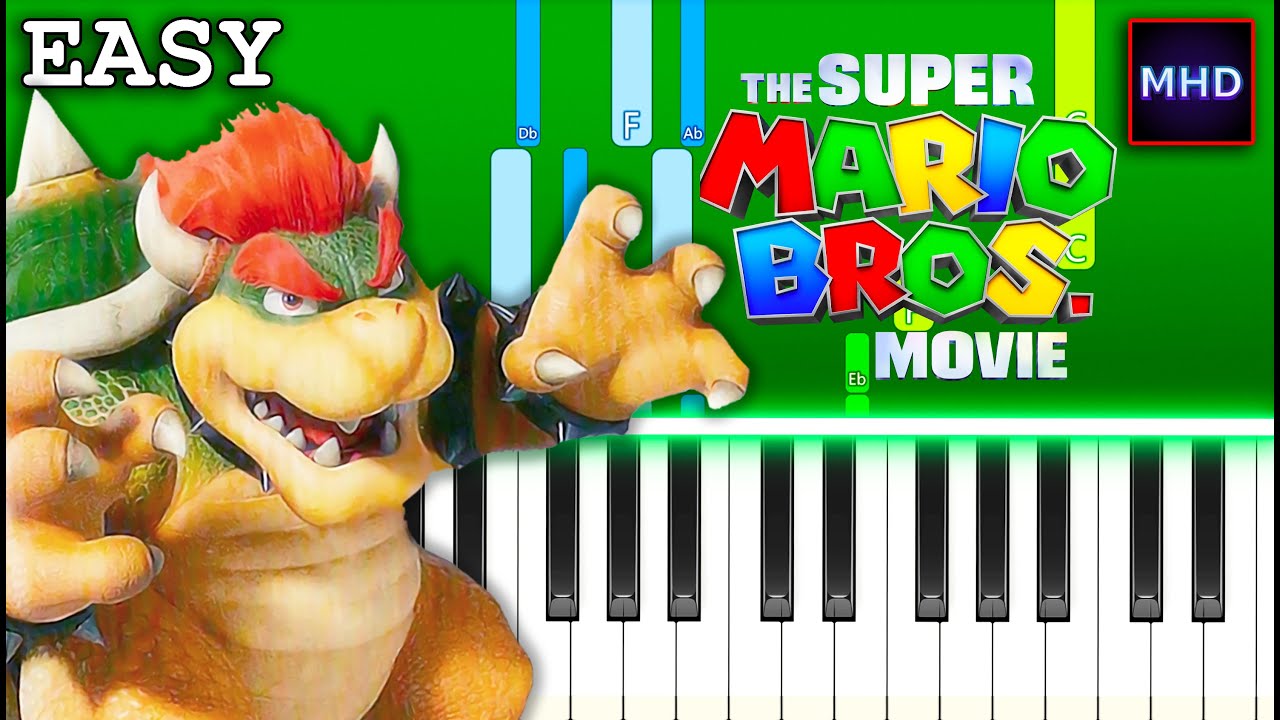 Peaches - The Super Mario Bros. Movie Sheet music for Piano