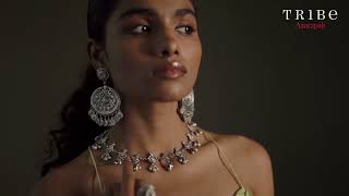 Qasbah Collection by Tribe Amrapali | Silver-Plated Jewellery Inspired by Royal Legacy ✨
