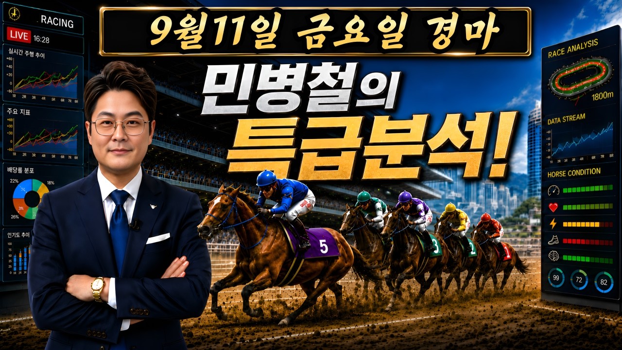 #9월11일 금요경마! 고배당 특급 분석!