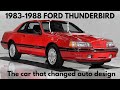 1983 – 1988 Ford Thunderbird The History, All the Models, & Features