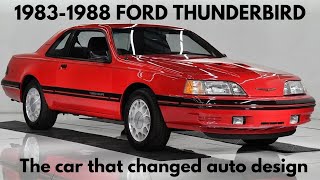 1983 – 1988 Ford Thunderbird The History, All the Models, & Features