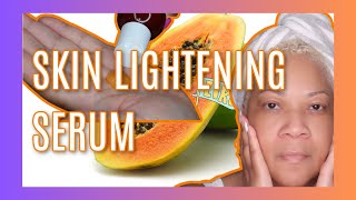 DIY Papaya Seed Oil Skin Lightening Serum