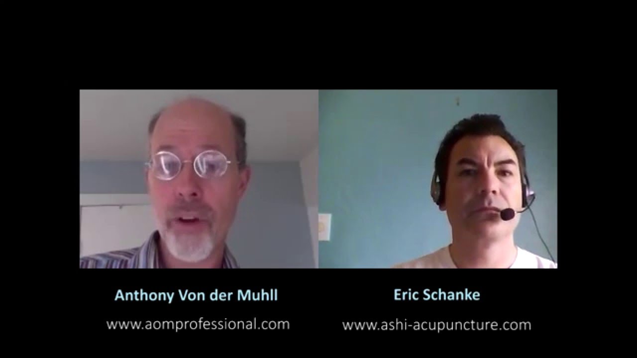 Acupuncture Training-Anthony Von der Muhll on Treating the Shoulder