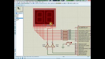 PIC16F887 External Interrupt And Multiplexed Displays Programming Example