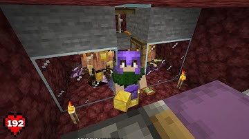 Hardcore Longplay (No Hostile MOB Sound) S1E192 (No commentary) - Piglin Bartering for Quartz - 1.20