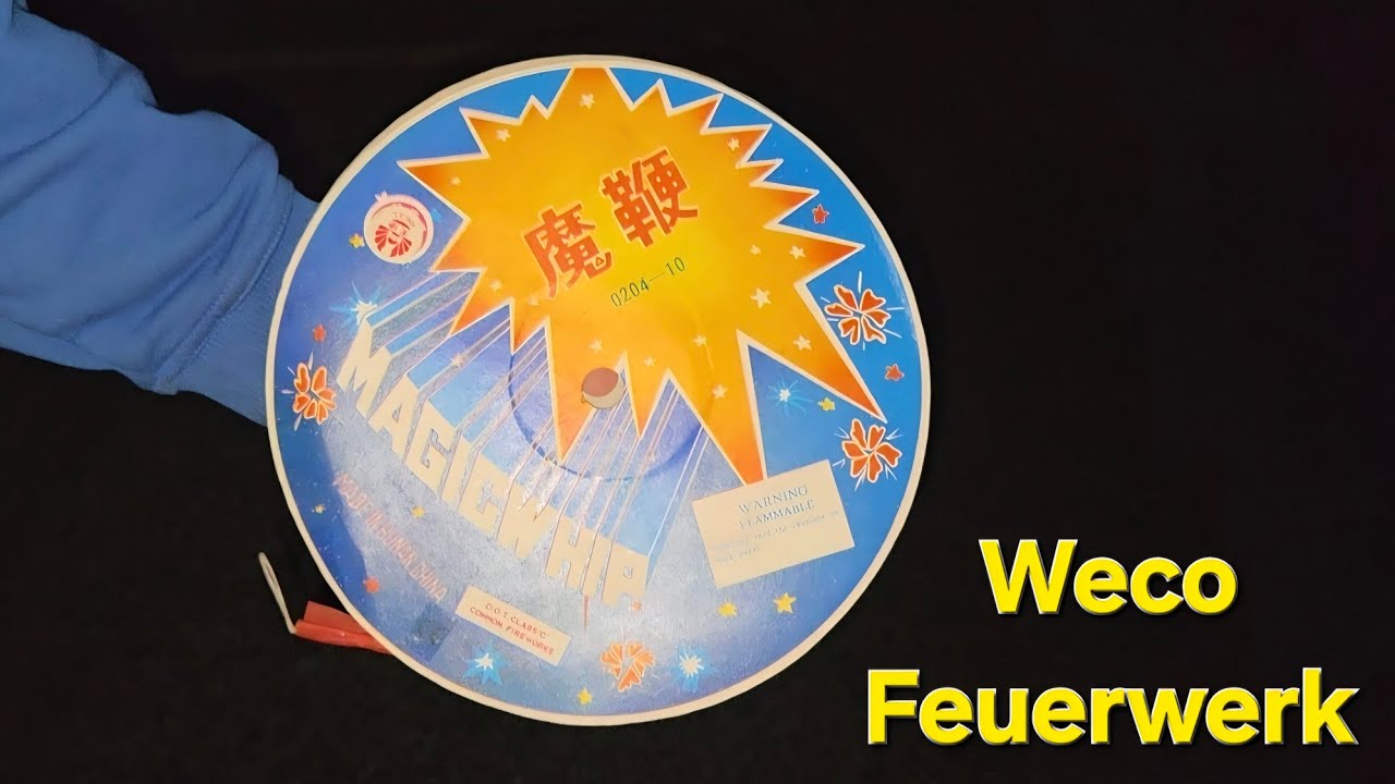 MAGICWHIP von Weco Feuerwerk / old stuff mit Angel Brand und alten Weco Warenzeichen 