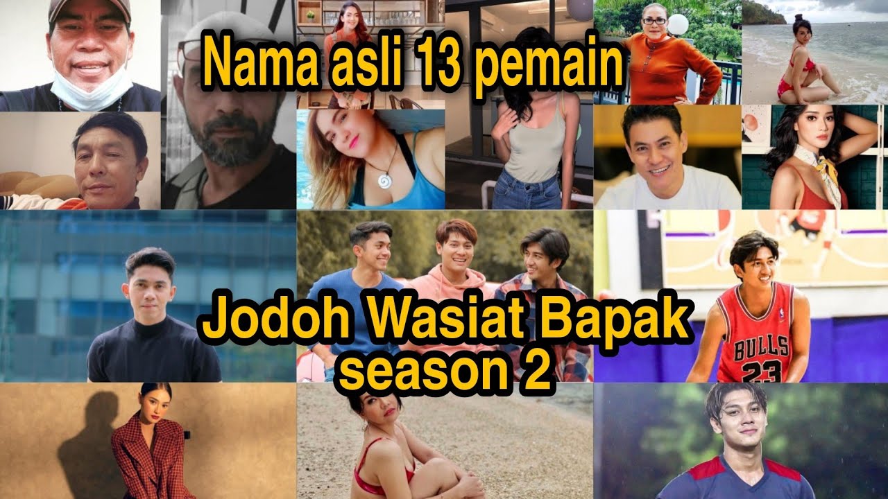 DAFTAR NAMA LENGKAP, UMUR AGAMA 13 PEMAIN JODOH WASIAT BAPAK BABAK 2 ANTV II RISKY BILLAR/HARIS/ADY