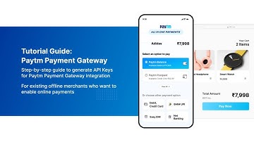 How Offline Merchants Can Generate API Key for Paytm Payment Gateway