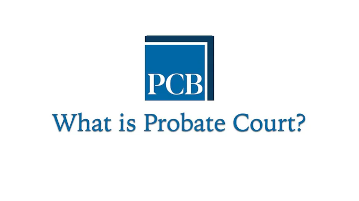 What is Probate Court? - Debra Schuster | Paule, C...
