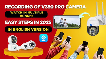 Hoe voeg je V380 Pro-camera