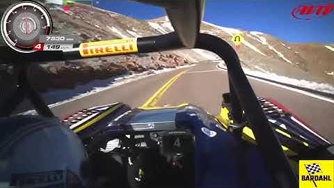 Pikes Peak Int HillClimb - middle section practice, June 18th 2025 Nova Proto NP01 Bardahl