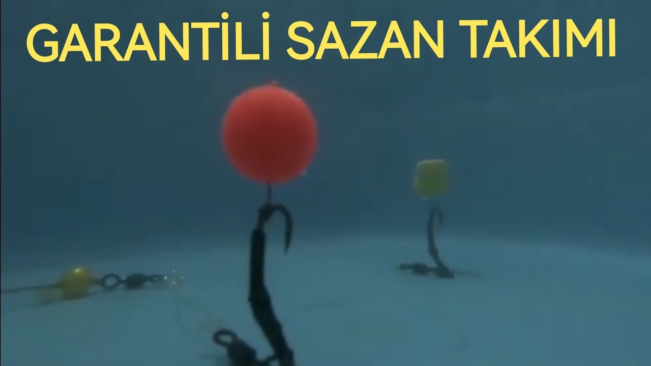 Yakalama Garantili Sazan Takımı, Carp fishing team, Carp fishing rig to