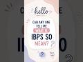 What is IBPS SO? IBPS SO kya Hota h? Pushpak Sir #ibpsso #ibps  #testbook #shorts