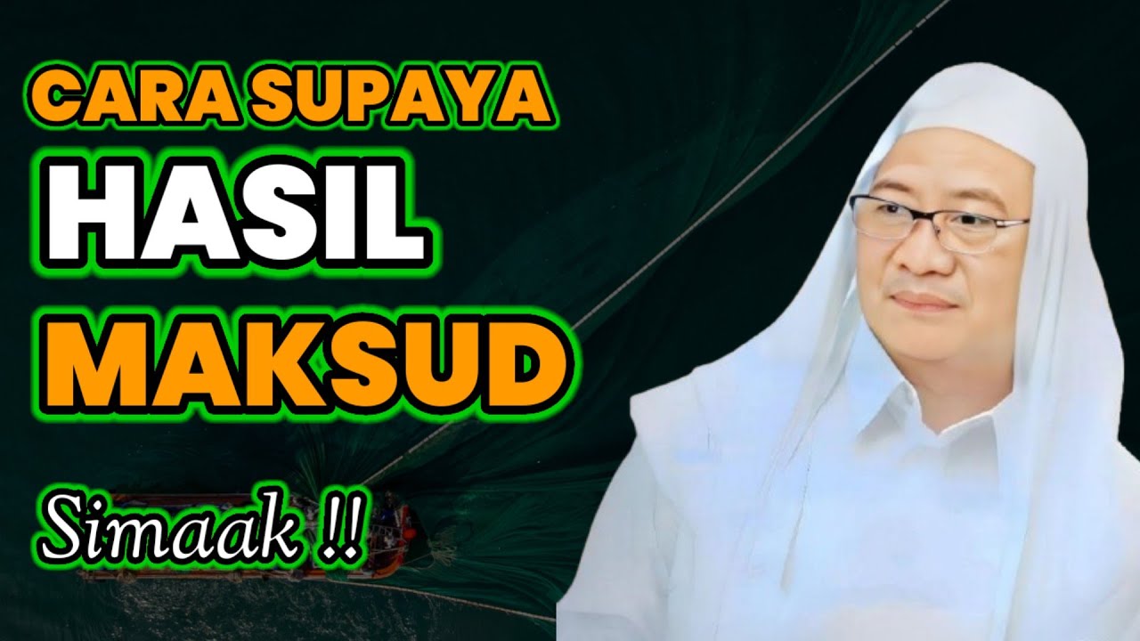 CARA SUPAYA HASIL MAKSUD | ABUYA UCI TURTUSI