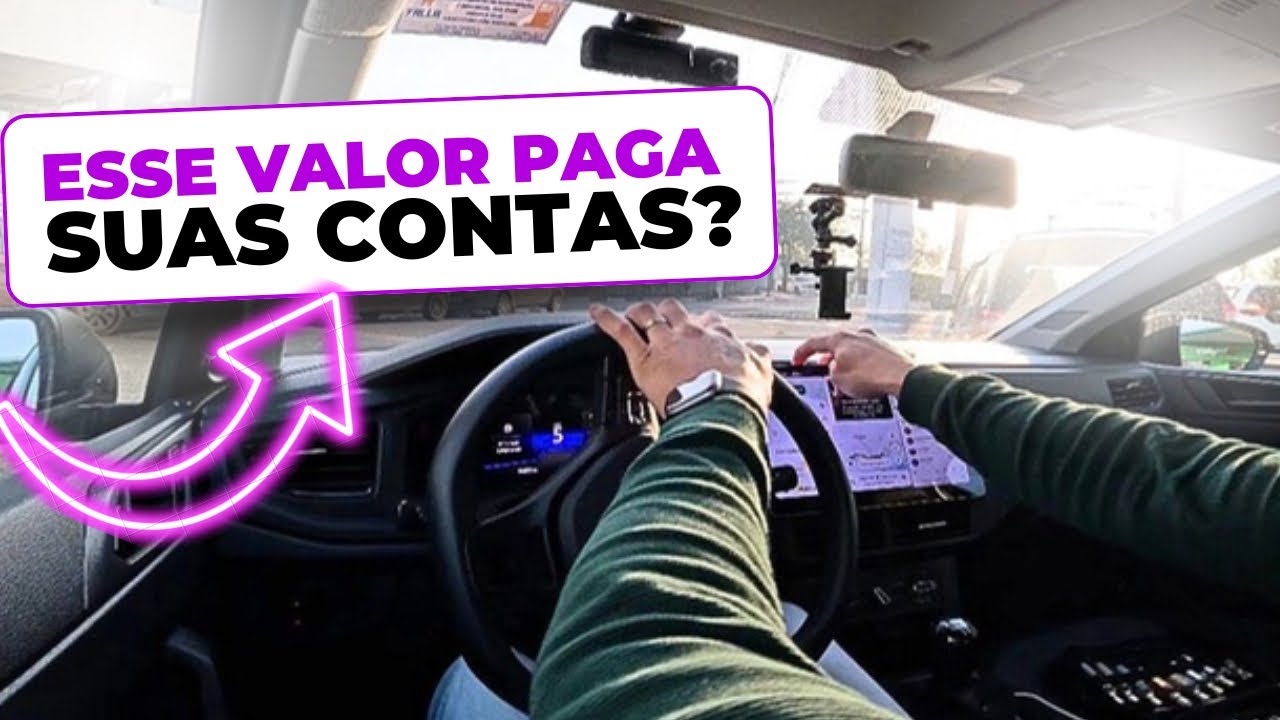 ⚪️ Trabalhar 6 horas na Uber Vale a pena? Carro Black 