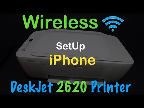 HP DeskJet 2620 Wireless SetUp IPhone, Review !!