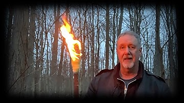 Creating an ancient torch from Bible times.